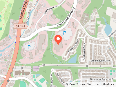 Alcon Johns Creek Manufacturing — 位置地图