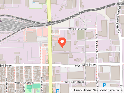 OSI Chicago – Ashland — 位置地图