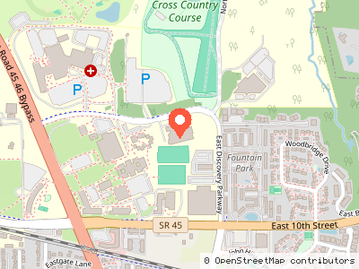 Ruth Lilly Auxiliary Library Facility — 位置地图