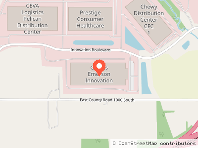 Geodis Emerson Innovation — 位置地图