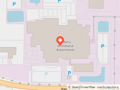 Subaru of Indiana Automotive — 位置地图