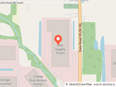 DHL Supply Chain — 位置地图