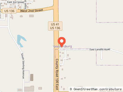 Fountain County Solid Waste Plant — 位置地图
