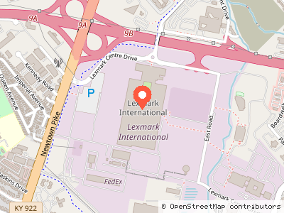 Lexmark International — 位置地图
