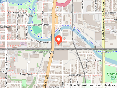 City of Lansing Fleet Services — 位置地图