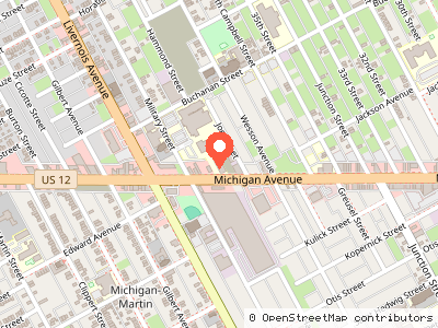 Detroit Design Center — Mapa de ubicación