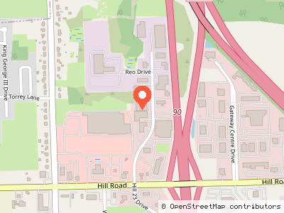 TGI Direct Warehouse — 位置地图