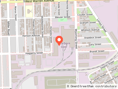 Dearborn Steel — Mapa de ubicación