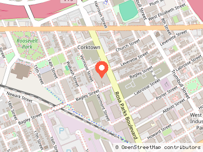 Cunningham Warehouse — Mapa de ubicación