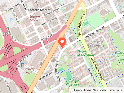 DHC Maintenance Warehouse — Mapa de ubicación