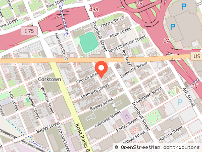 Downtown Self-Storage Co — Mapa de ubicación