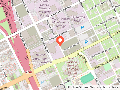 DPS Support Service Complex — Mapa de ubicación