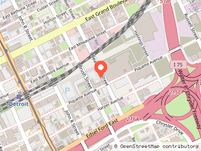 Ford Piquette Avenue Plant — Mapa de ubicación