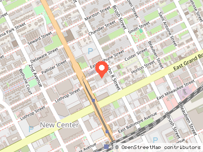 Outfront Media Detroit Office — Mapa de ubicación
