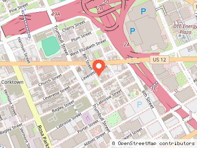 Trumbull Chevrolet Bldg — Mapa de ubicación