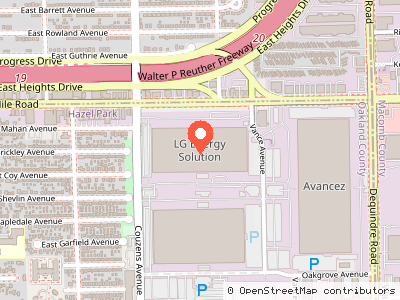 LG Energy Solution — Mapa de ubicación