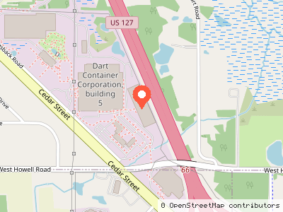Dart Container Corporation, building 4 — 位置地图