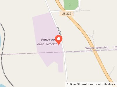 Patterson Auto Wrecking — 位置地图