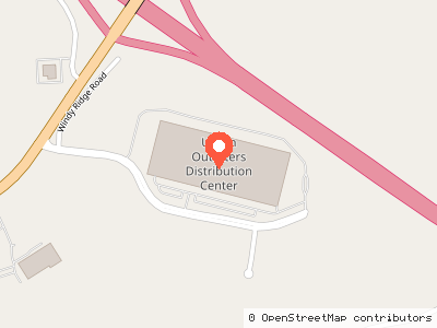 Urban Outfitters Distribution Center — 位置地图