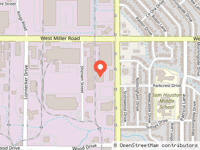 2159 & 2179 Shiloh Bldg. B — Mapa de ubicación