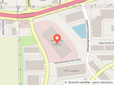 Amazon HOU2 — Mapa de ubicación