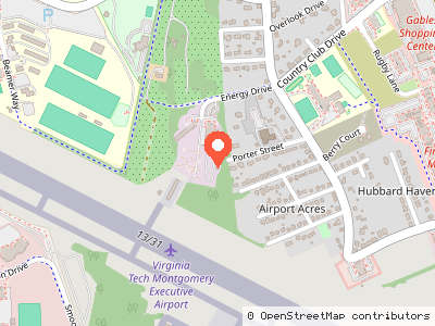 Virginia Tech Electric Service Storage B — Mapa de ubicación
