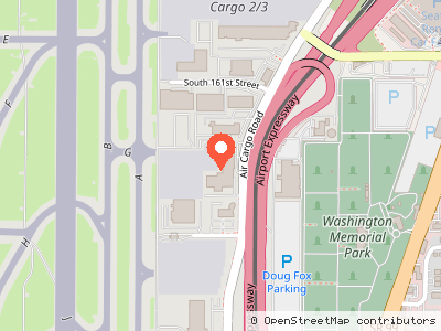 Alaska Airlines Cargo — 位置地图