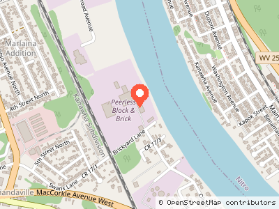 Peerless Block & Brick — Mapa de ubicación