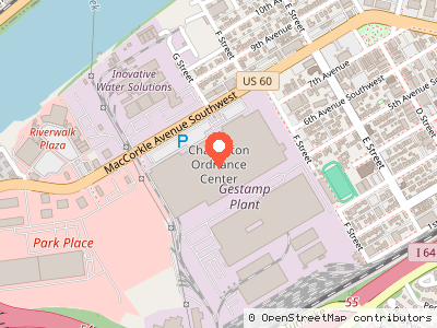 Charleston Ordnance Center — Mapa de ubicación