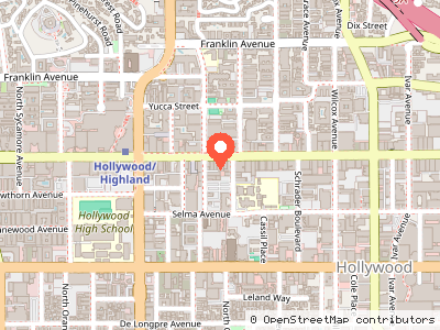 Adult Warehouse Outlet Hollywood — 位置地图