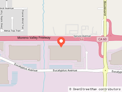 Aldi Warehouse Moreno Valley — 位置地图