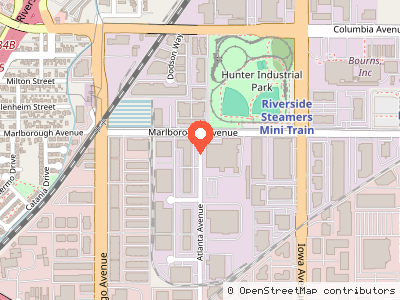 ADI Global Distribution - Riverside — 位置地图