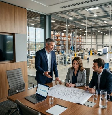 3PL Platinum Warehousing — Brand image
